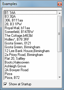 Examples List